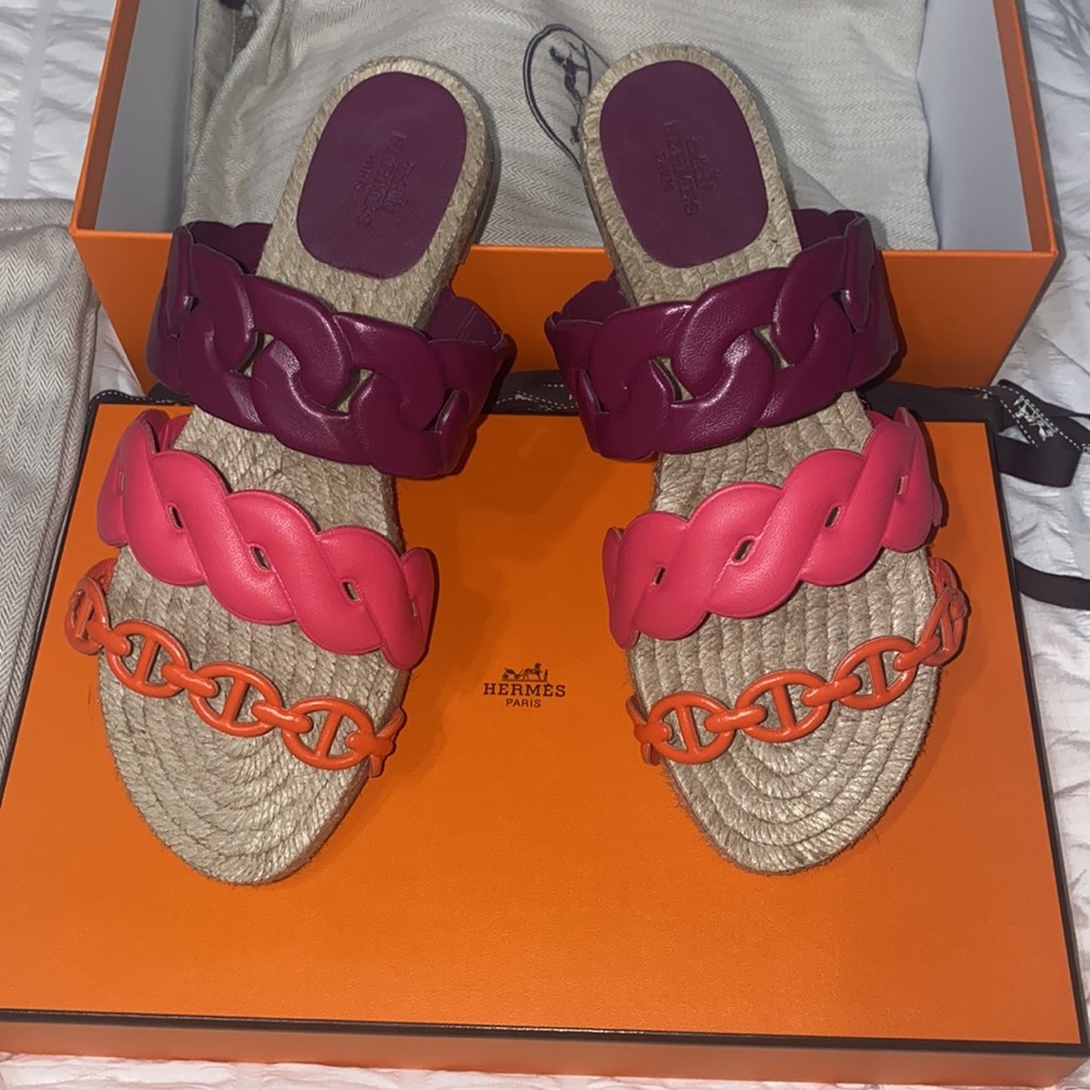 NEW HERMÈS GRACE SANDALS LIMITED EDITION
